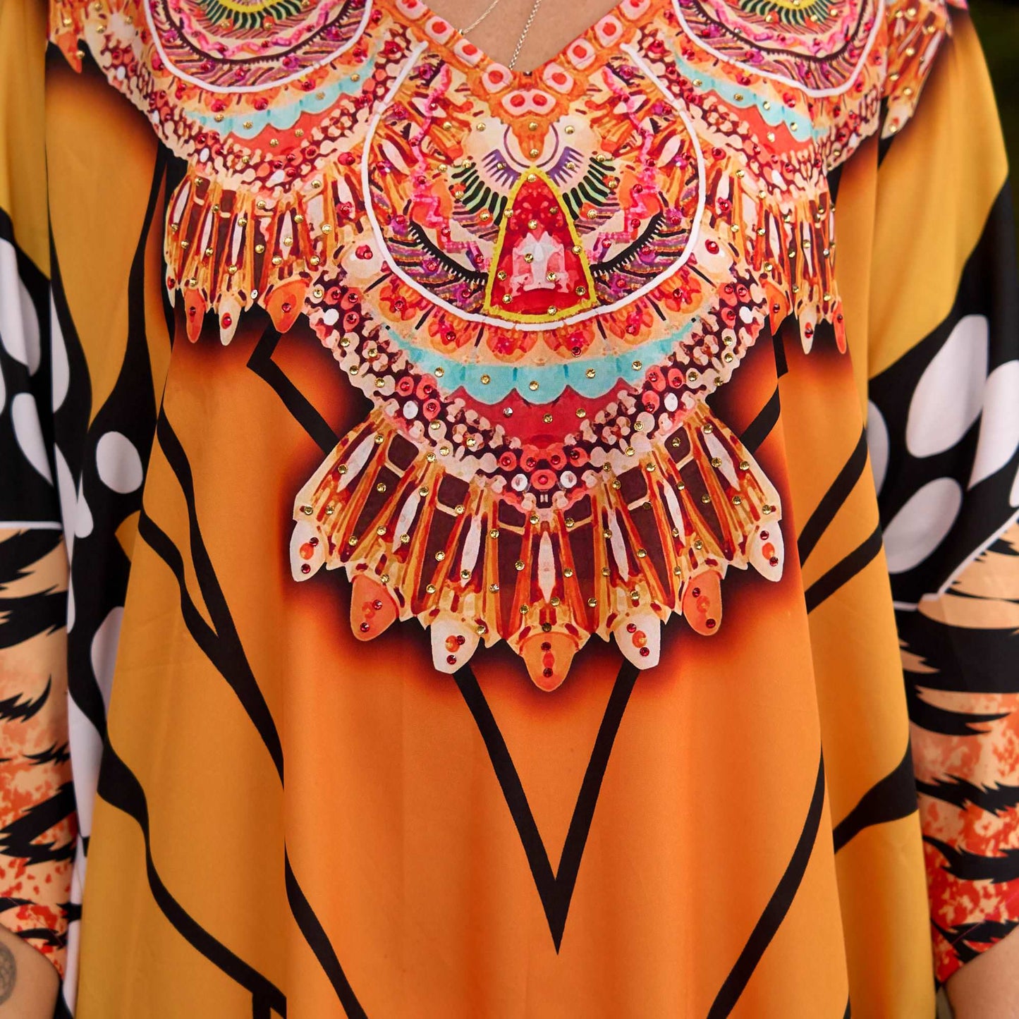 Summer Vibes Silk Kaftan