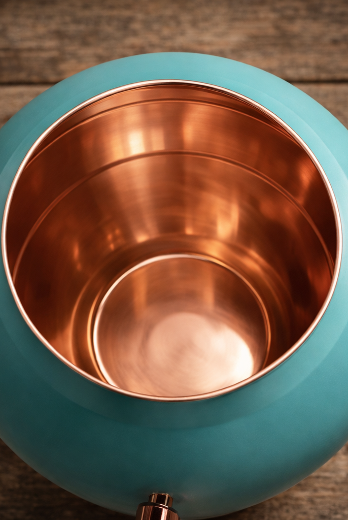 Copper water dispenser tap