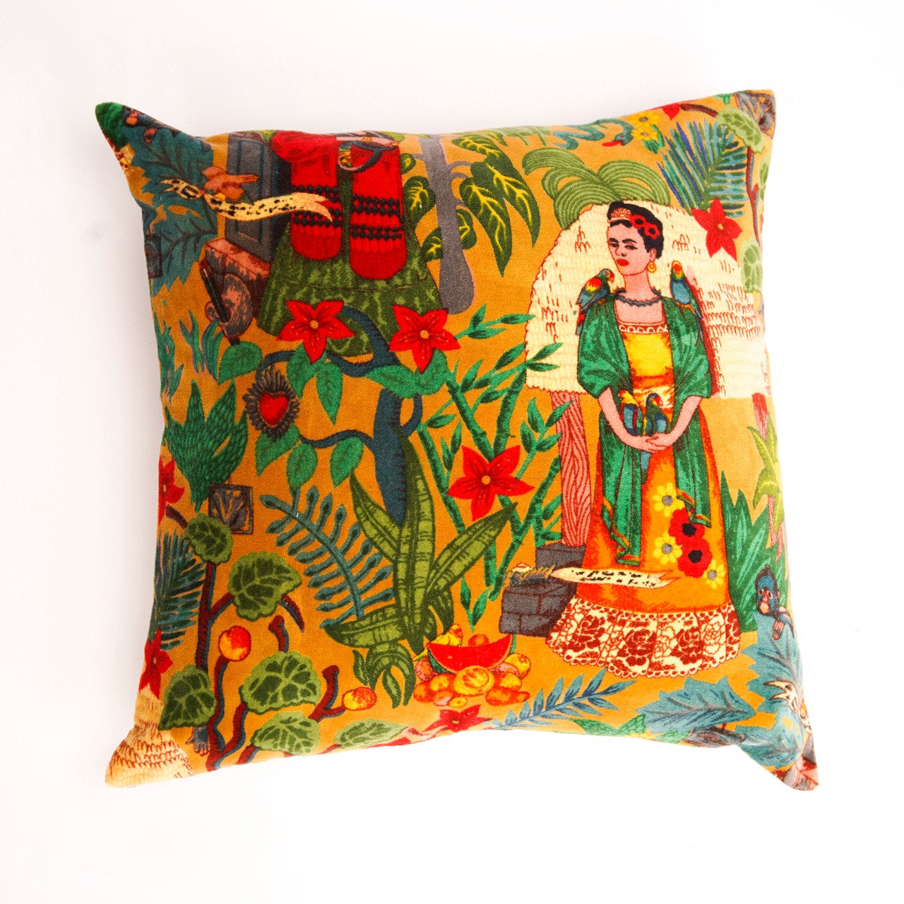 Frida's Legacy Velvet Cushion Cover