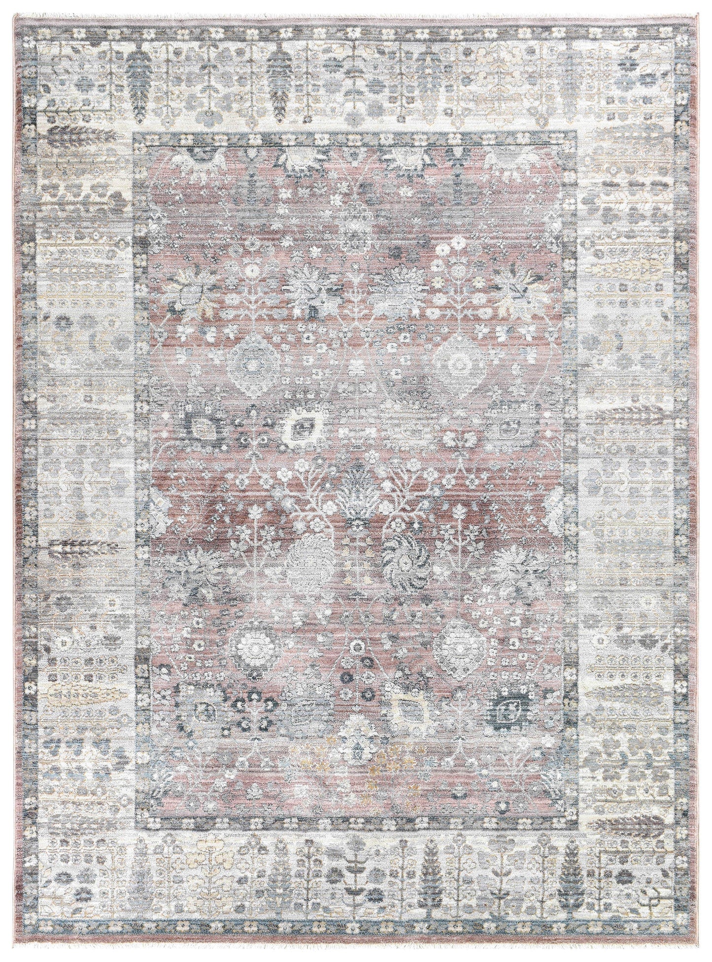 Novara 0B568A Rose Balm - Unique Decorative Rug